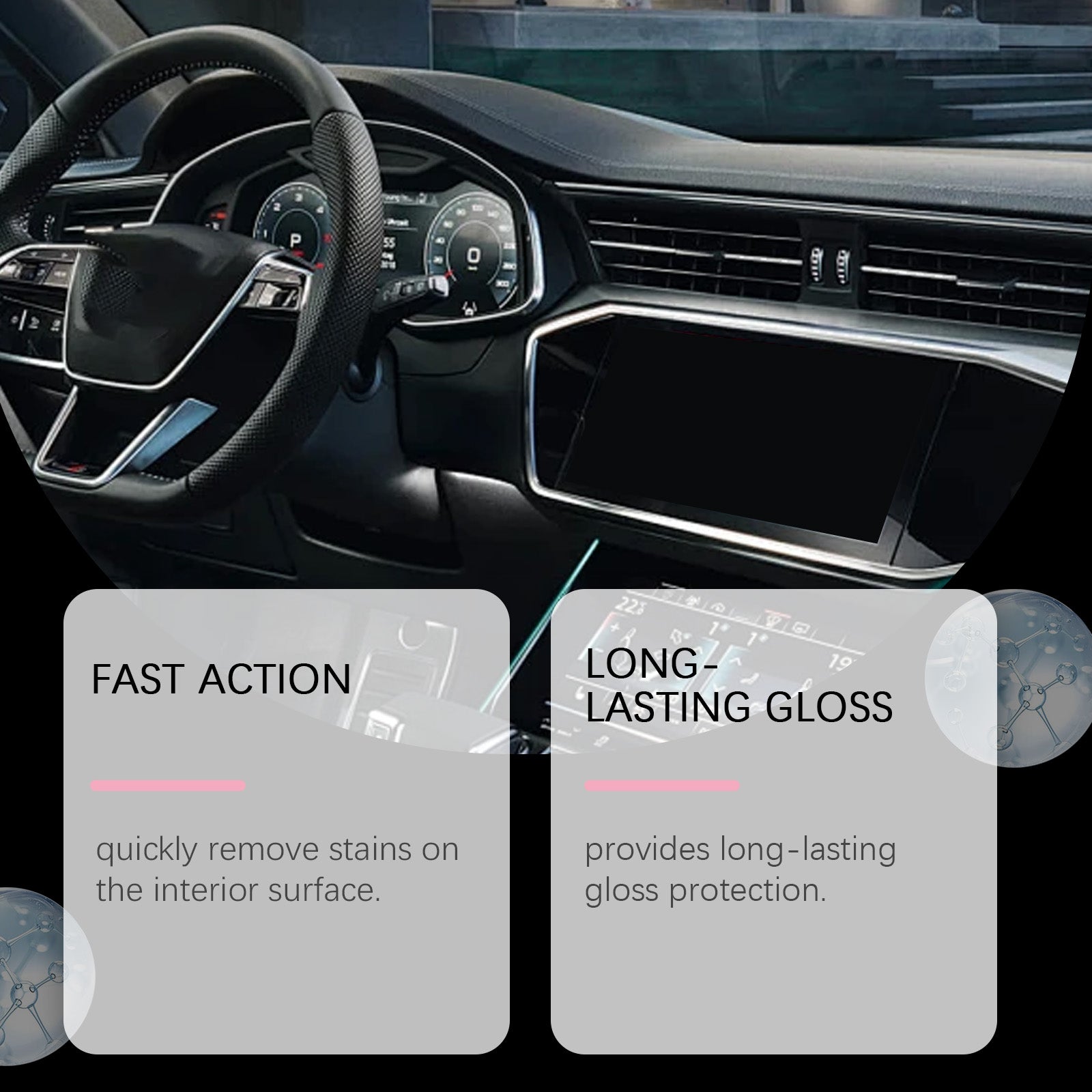 Rayhong Automotive Interior Polishing Agent (Including Tools) Automotive Leather Interior Maintenance, Cleaning, Care, Polishing And Refurbishment Agent