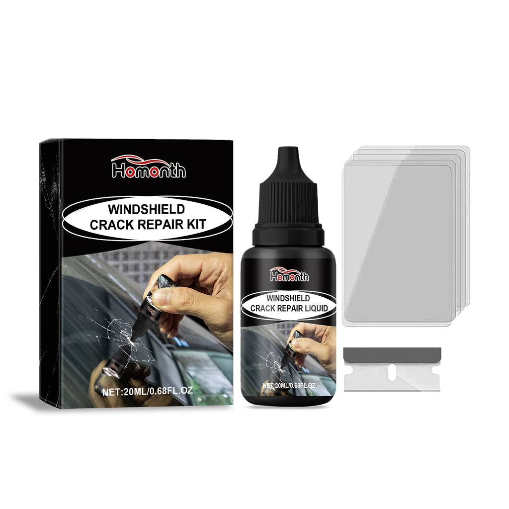 Automotive Windshield Repair Fluid Automotive Glass Cleaning Crack Repair Agent Clear Vision