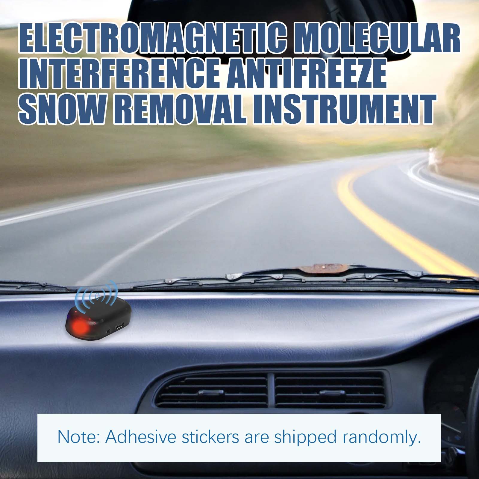 Rayhong Automotive Snow Removal Tools, Glass Deicing Snow Melting Fast Portable Mini Deicer