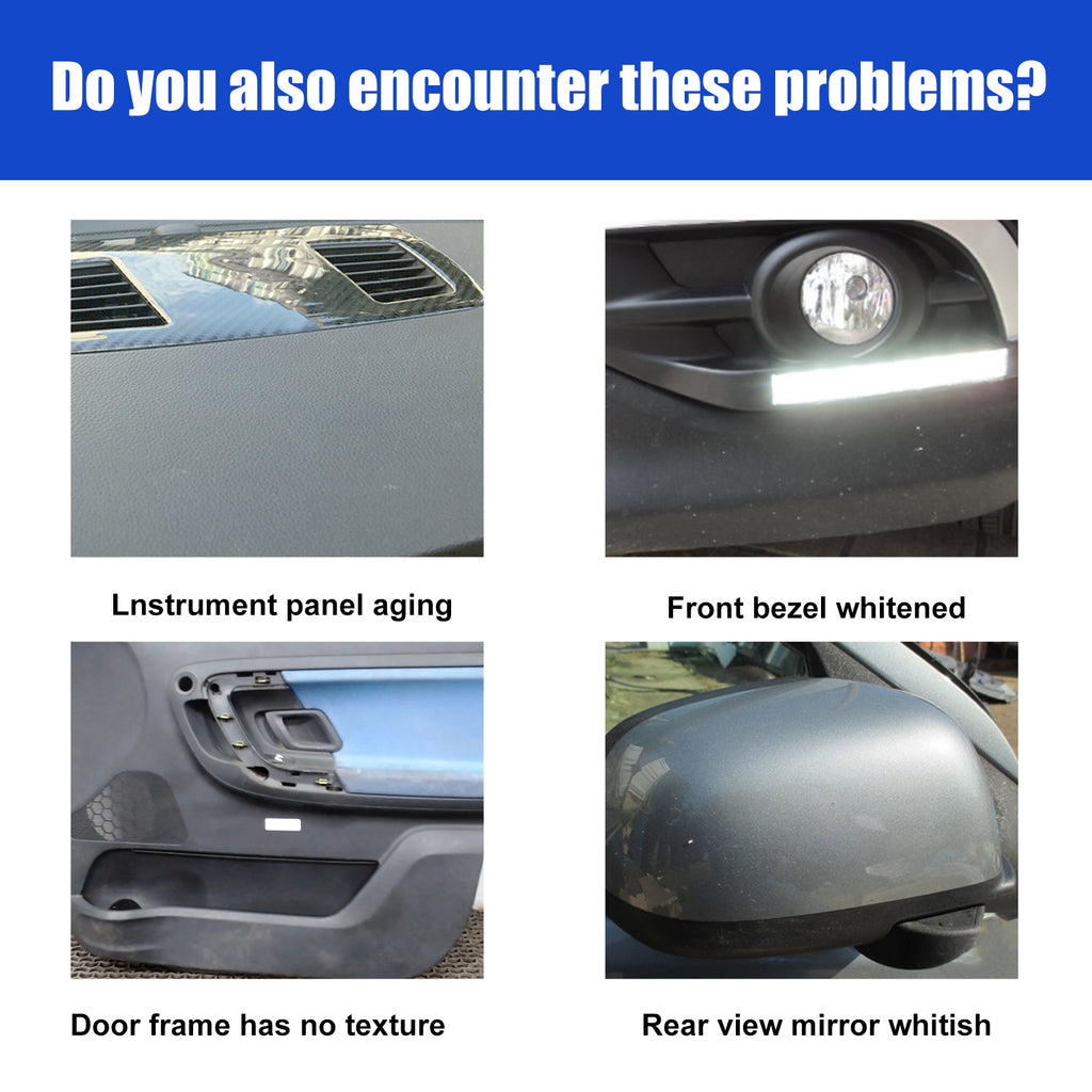 Automotive Nano Coating Spray, Maintenance Finish Polishing Brightening Refurbished Interior Decontamination Cleaner