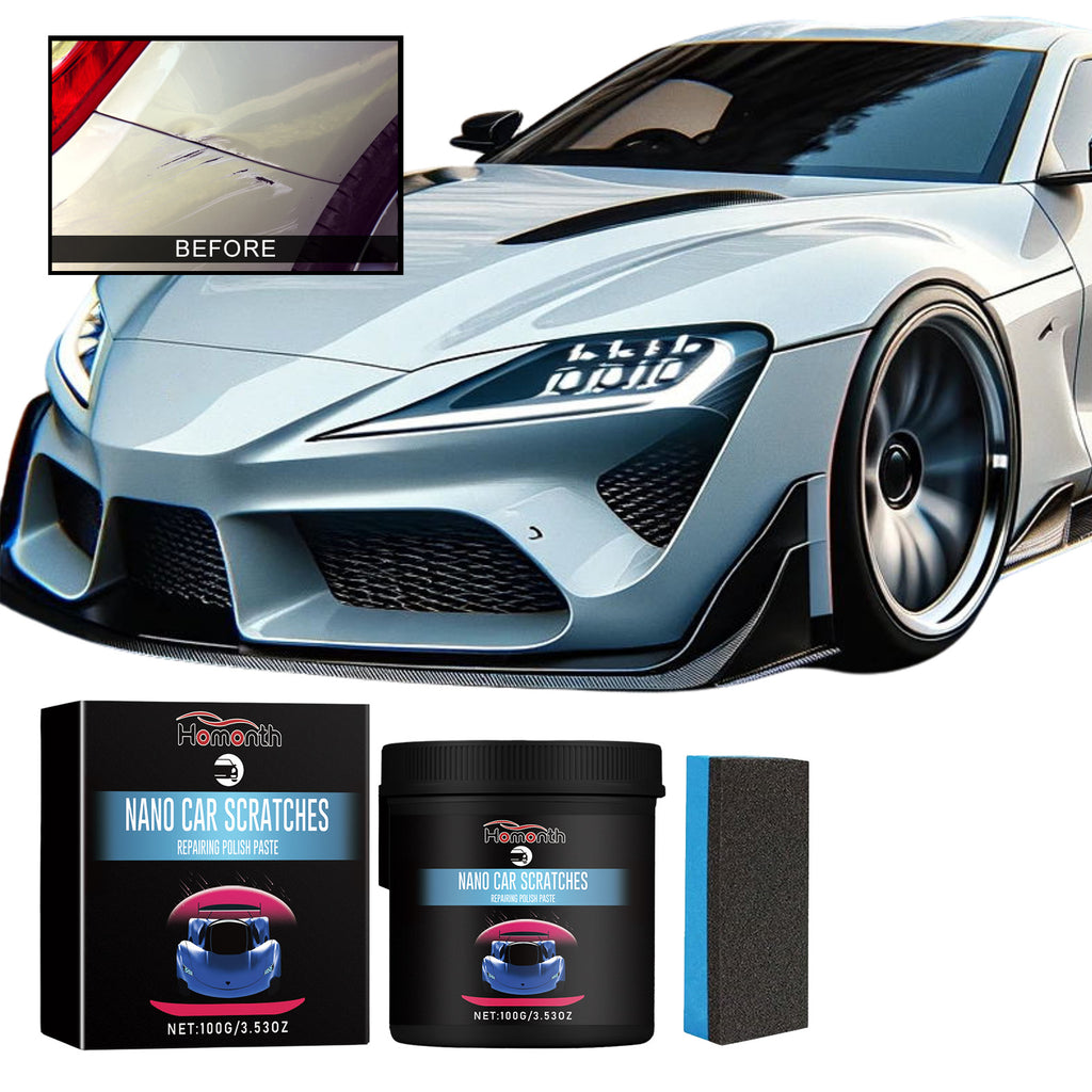Nano Car Scratches Repairing Polish Paste, Refurbished Polishing Maintenance For Automotive Paint Scratches Wax