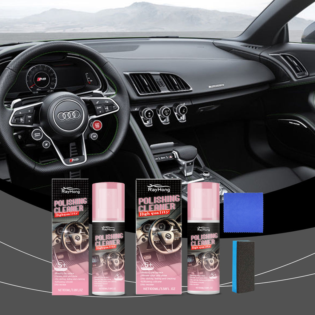 Rayhong Automotive Interior Polishing Agent (Including Tools) Automotive Leather Interior Maintenance, Cleaning, Care, Polishing And Refurbishment Agent