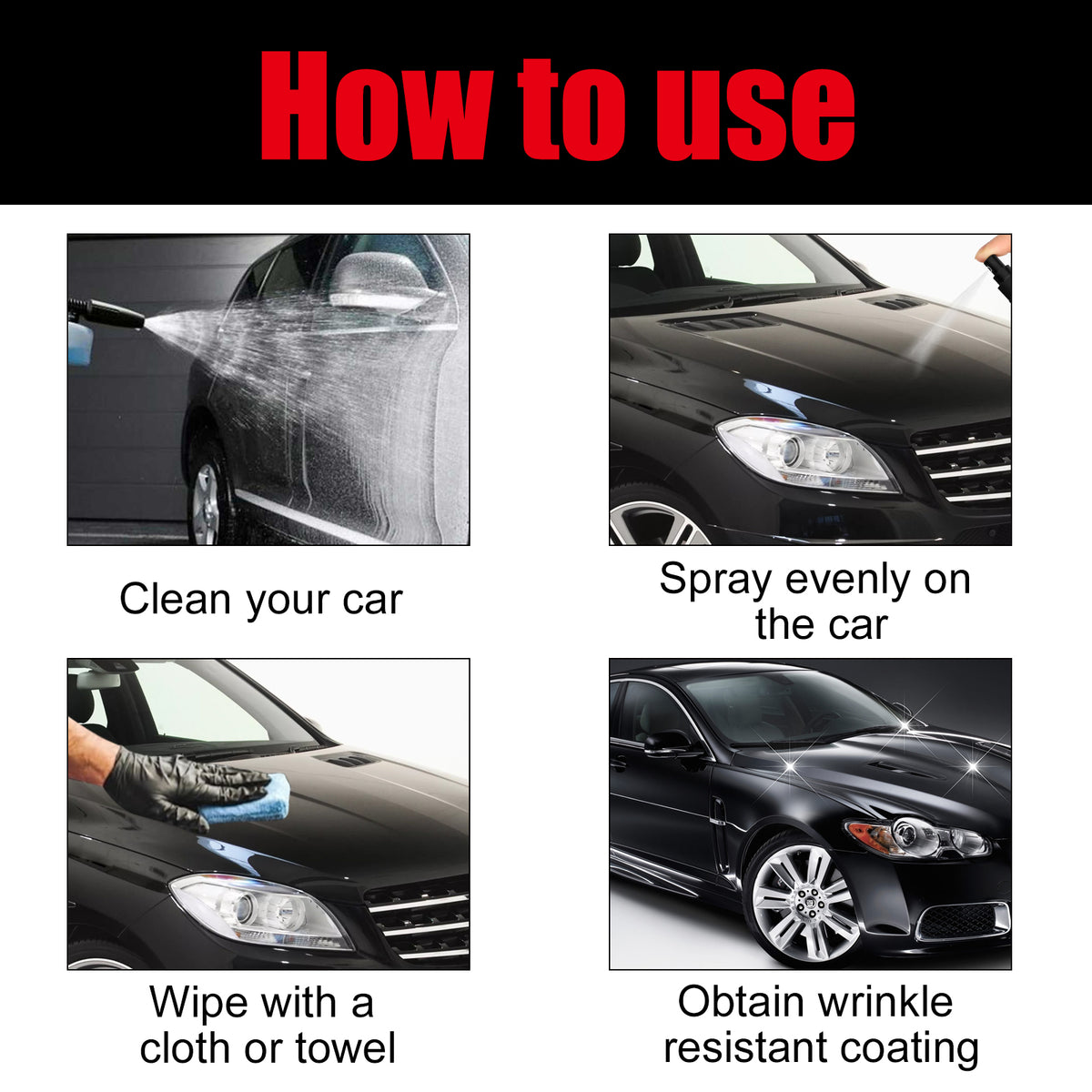 Automotive Quick Coating, Paint Coating Agent Automotive Supplies Liquid Car Wax Coating Coating Sealing Glaze Plating Crystal