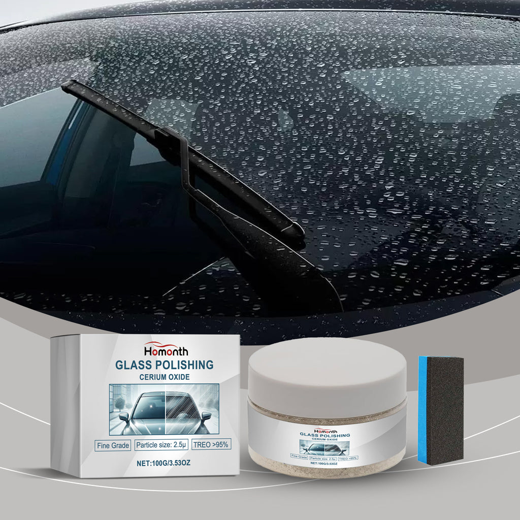 Automotive Glass Polish Windshield Cleaner Decontamination Scratch Repair Polishing Retreader