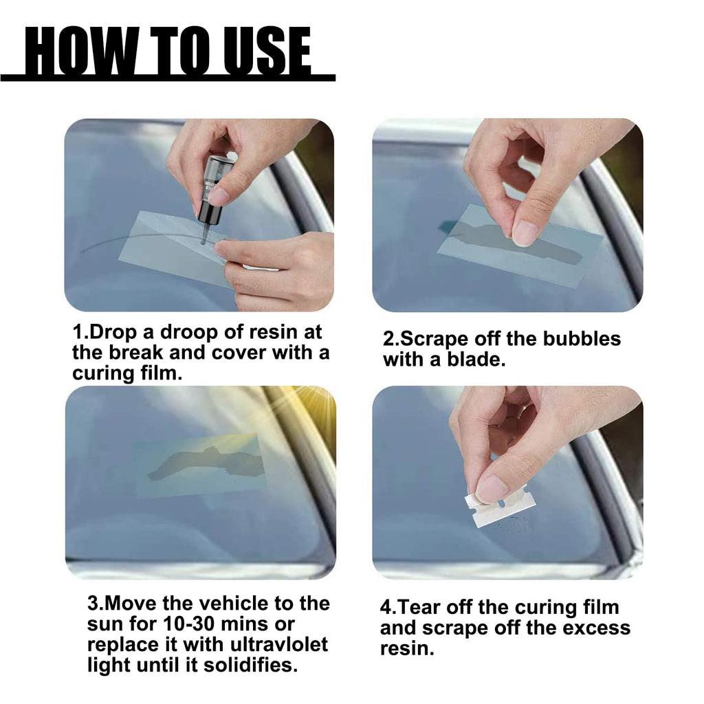 Automotive Windshield Crack Repair Fluid Windshield Bonding Fluid Crack Crack Repair Agent
