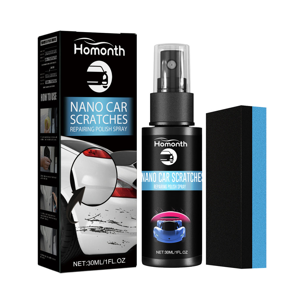 Homonth Scratch Repair Spray, Automotive Scratch Reconditioning Cleaning Repair Maintenance Brightening Care Paint Spray