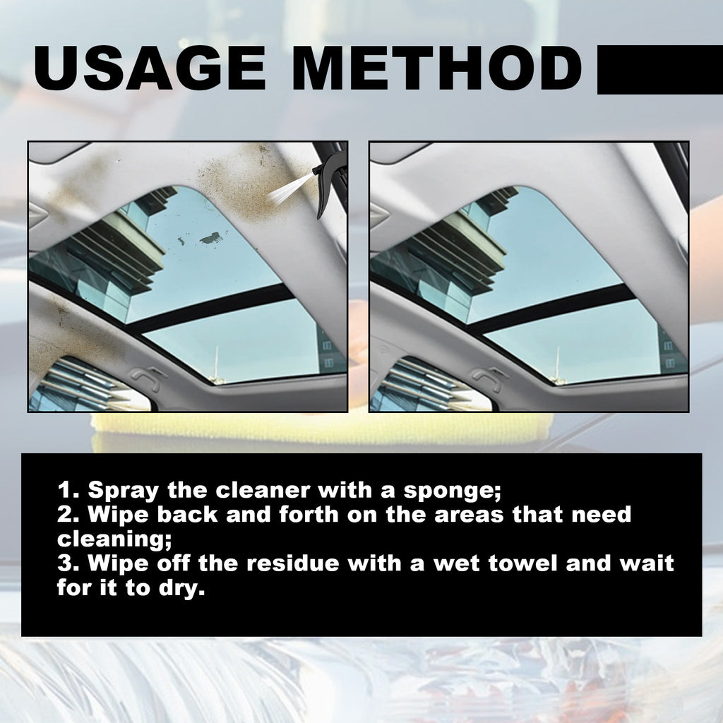 Car Roof Cleaner, Automotive Interior Fabric Cleaning And Maintenance Brightening Decontamination Retreader