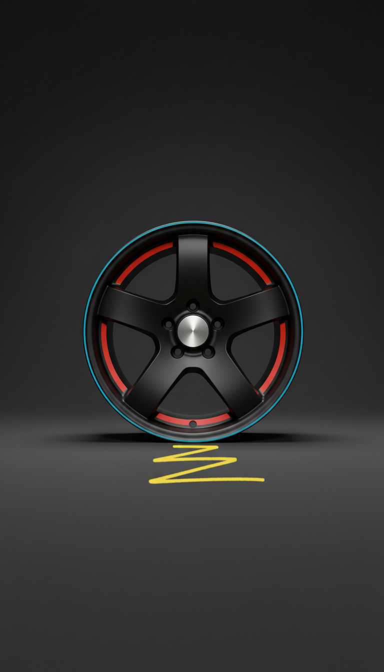 Limited-Run Deep-Dish Alloy Wheel